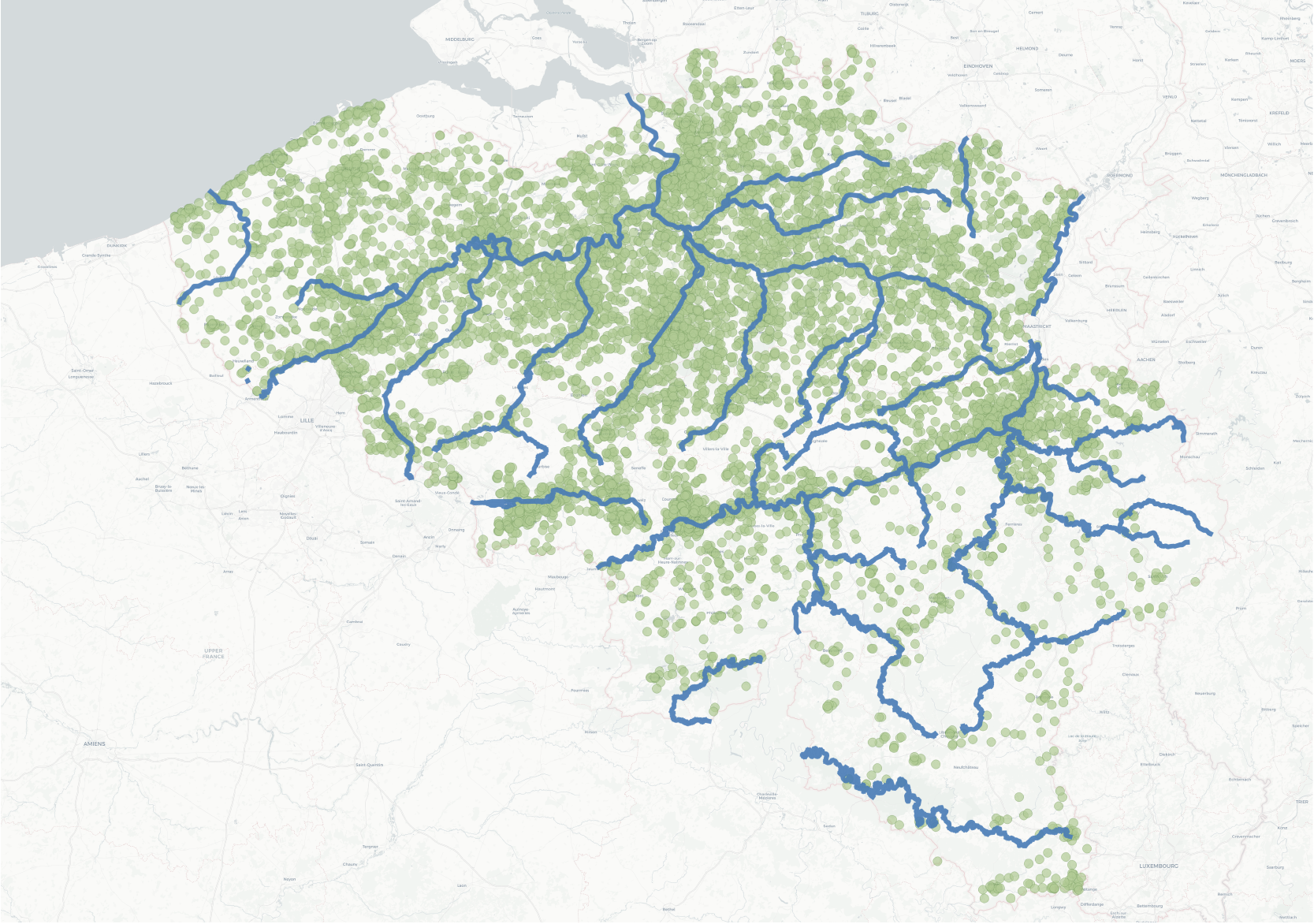 FIGUUR 3 MODELPORTEFEUILLE BESTAANDE UIT 10.000 VERZEKERDE WONINGEN